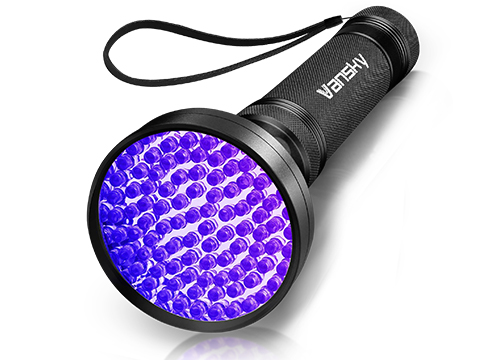 100 LED UV Light Flashligh_